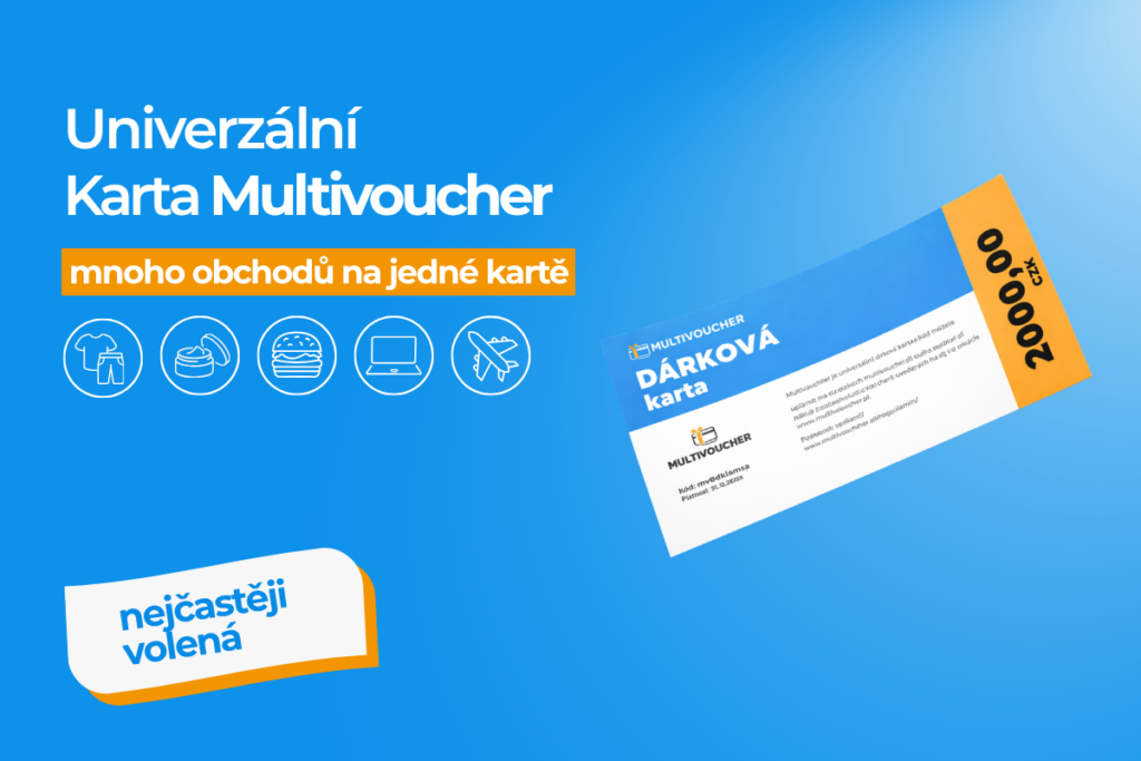 Univerzální dárková karta Multivoucher